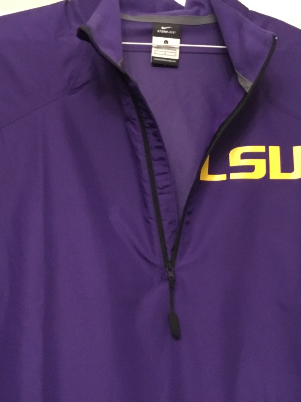 LSU Storm Dry Jacket Lightweight size L